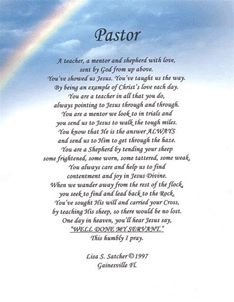 inspirational poems for pastor anniversary - Yahoo Search Results ...