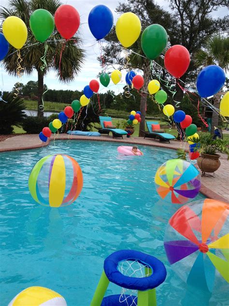 Pool Party Ideas