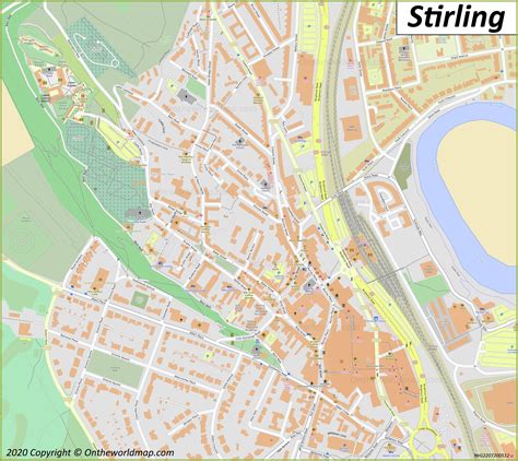 Stirling Maps | UK | Maps of Stirling