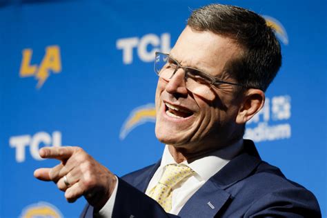 How Chargers' Jim Harbaugh made an impressive first impression - Los ...