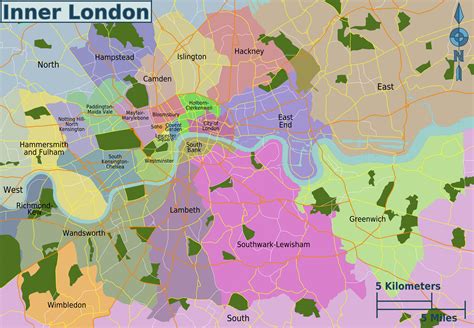 London Map Neighborhoods | Zip Code Map