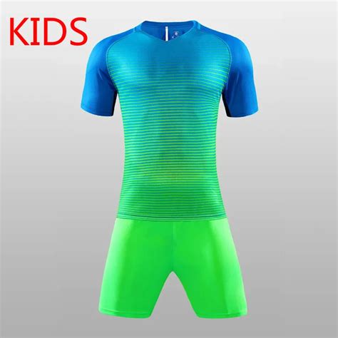 Children Soccer Jersey Set Youth Kids survetement tracksuit football ...