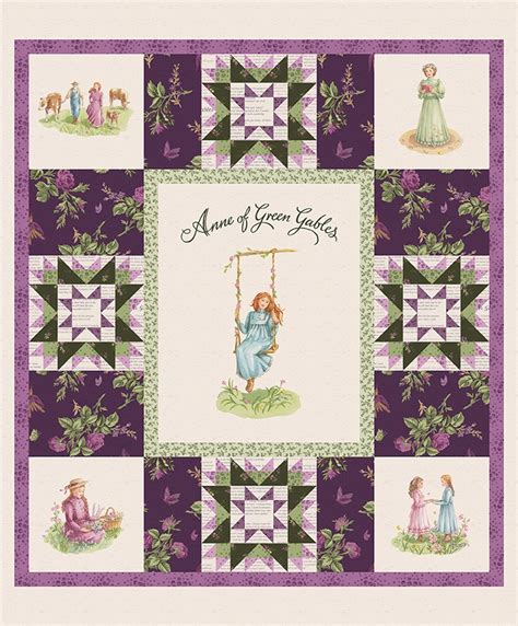 Riley Blake Designs Anne of Green Gables Rose Panel