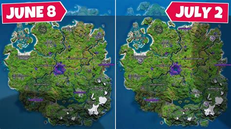 Fortnite Mothership Map Evolution in Chapter 2 Season 7! (June 8th ...