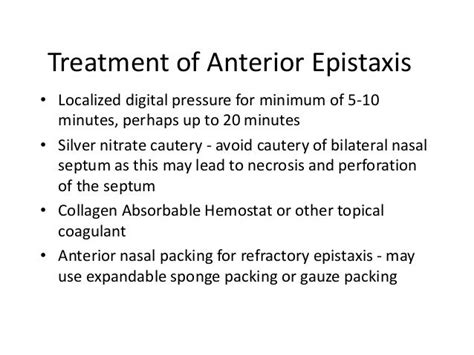 Epistaxis