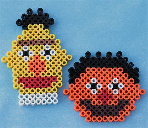 Bert and Ernie by ThePlayfulPerler on DeviantArt