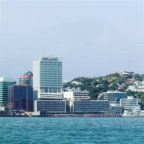 Port Moresby Skyline in Papua New Guinea