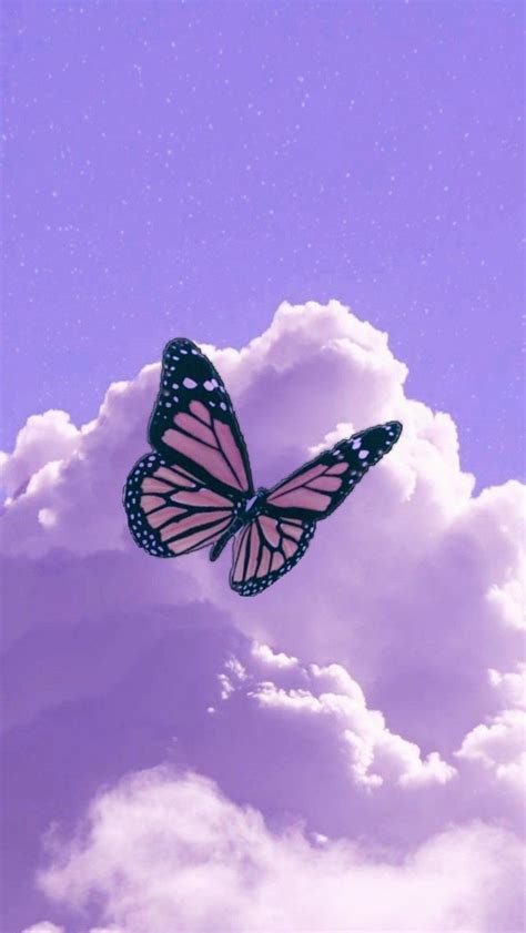 Aesthetic Butterfly Purple Wallpapers - Wallpaper Cave