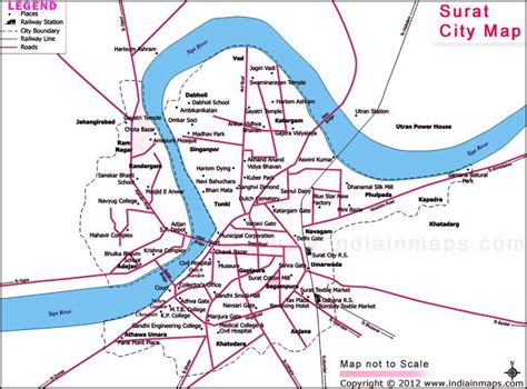 Surat District Map