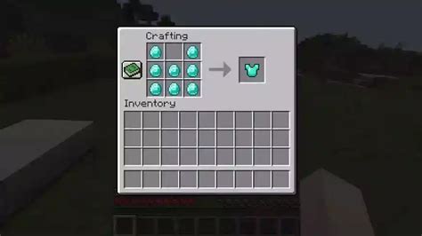 How To Make Diamond Chestplate (Vest) In Minecraft?