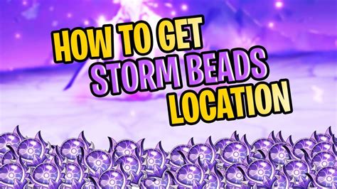 How to get Storm Beads | Genshin Impact - YouTube