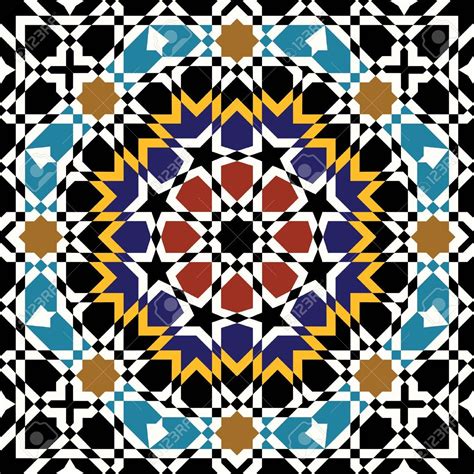 Morocco pattern, Moroccan design pattern, Islamic design pattern