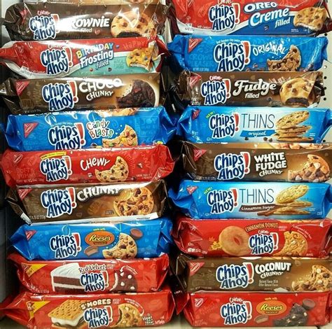 Chips Ahoy Nabisco Chewy Creme Filled Soft Cookies LIMITED EDITION | eBay