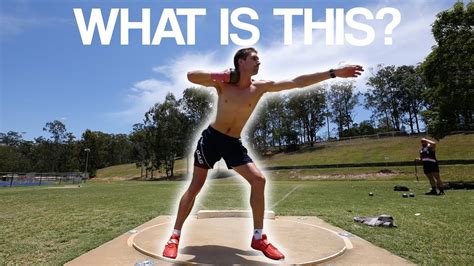 Completely NEW Shot Put Technique! - YouTube