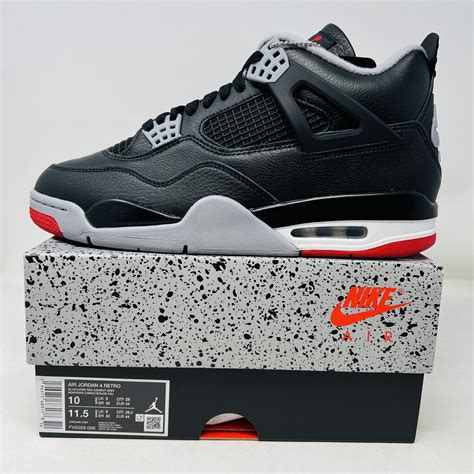 Jordan 4 Retro Bred Reimagined - Holy Ground Sneaker Shop - Buy, Sell ...