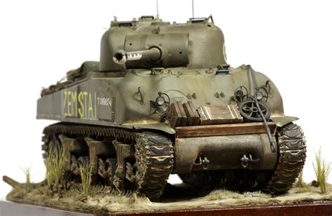 M4 Sherman 1/35 Scale Model Model Shop, Model Kit, Car Model, Military ...