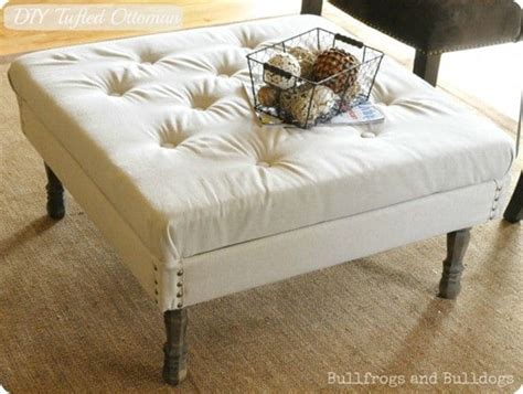 Tufted Ottoman - KnockOffDecor.com