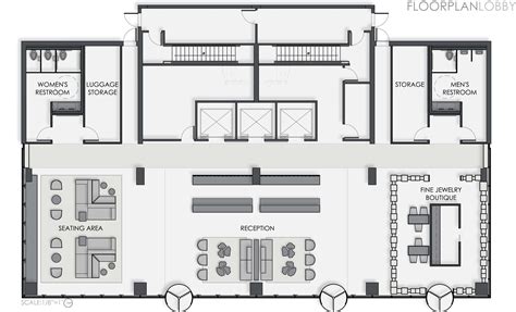 boutique hotel lobby floor plan - Google Search | Hotel floor plan ...