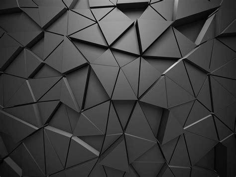 Black Grey Geometric Wallpapers - Wallpaper Cave