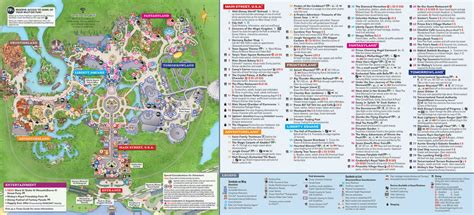 Magic Kingdom Map Walt Disney World - Kelly Does Life