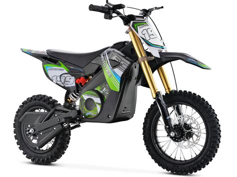 MotoTec 36v Pro Kids Electric Dirt Bike 1000w Lithium Green - Walmart ...