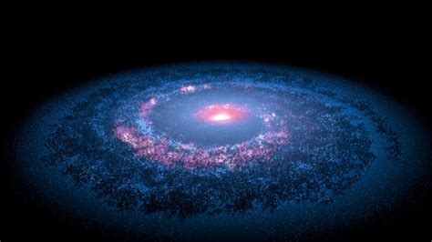 Spiral galaxy #NASA Solar system Milky way #4K Spitzer Space Telescope ...