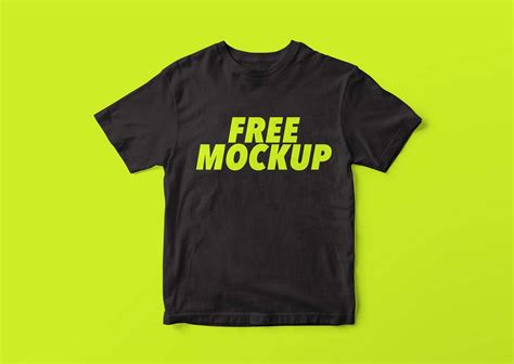 Free T-shirt Mockup (PSD)