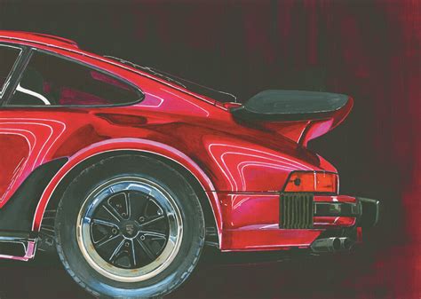 Porsche 911 — Car Art by Chan