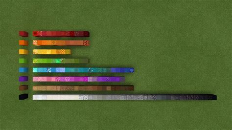 I created a few block gradients By u/____toxic____ | Minecraft designs ...