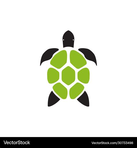 Turtle logo icon design template Royalty Free Vector Image