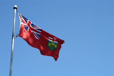 Ontario flag | Canada tourist, Canadian things, Canada eh