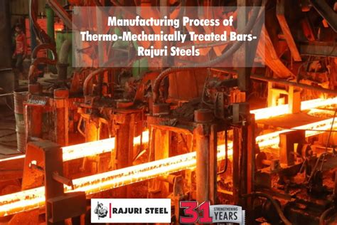 Manufacturing Process of TMT Bars | Rajuri Steels