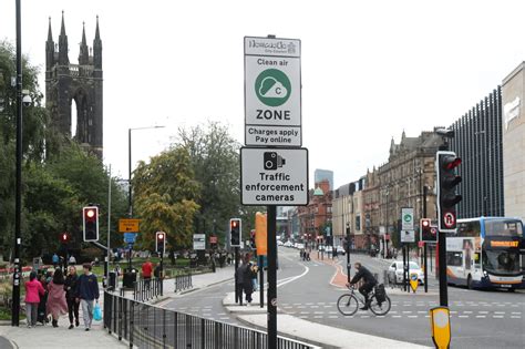 Clean Air Zone signage unveiled as cameras switched on | Newcastle City ...