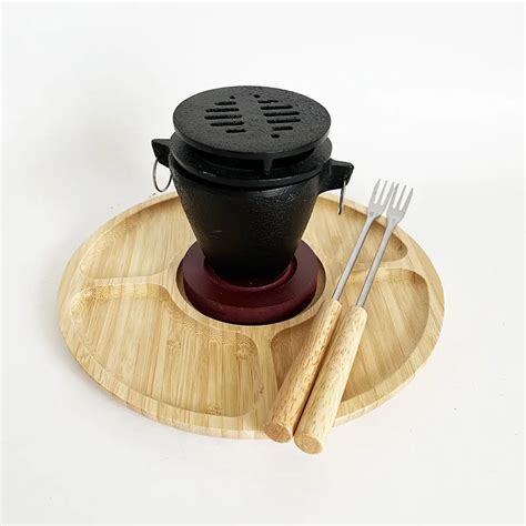 Mini-Hibachi-Grill-Indoor-PuPu-Platter-Set-Or-Indoor-Smores-Kit-With-2 ...