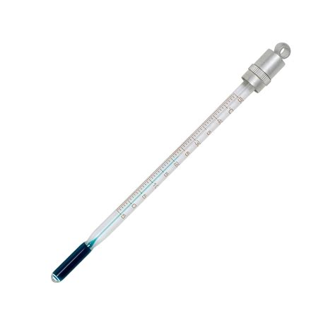 Liquid In Glass Thermometer, Safety Coated: 225 Mm X 35 Mm Immersion ...