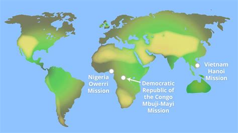 LDS Church Announces New Missions in Africa, Asia | Gephardt Daily