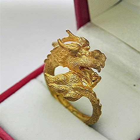 14K Gold Dragon Ring Hand Made. Highly Detailed 8.5 Grams | Etsy