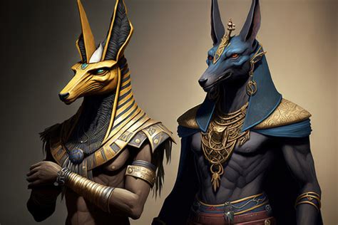 Egyptian Jackal God Anubis