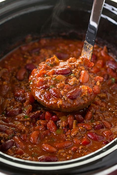 The Best Homemade Chili Recipe - Recipes A to Z