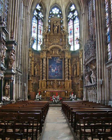 Rouen cathedral interior | Beautiful churches - inside and out ...