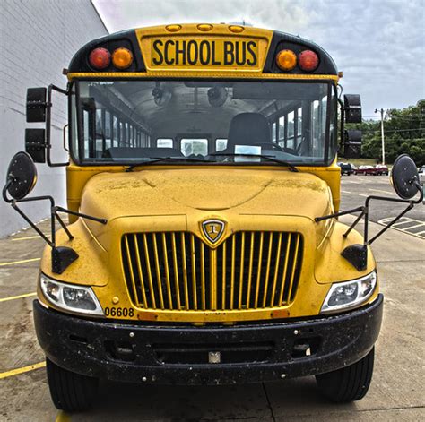 Front Of School Bus | Taken at Gordon Cooper | Josh | Flickr