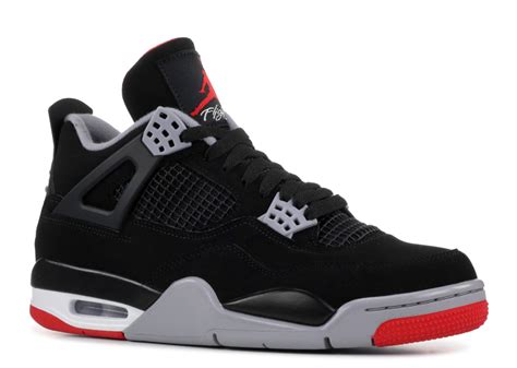 Air Jordan 4 Retro OG 'Bred' 2019 - Air Jordan - 308497 060 - black ...