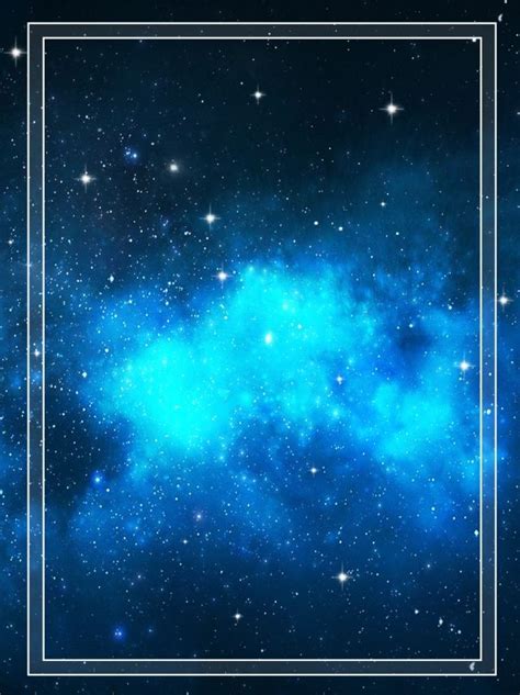 Creative Blue Nebula Starry Background | Blue background images, Star ...