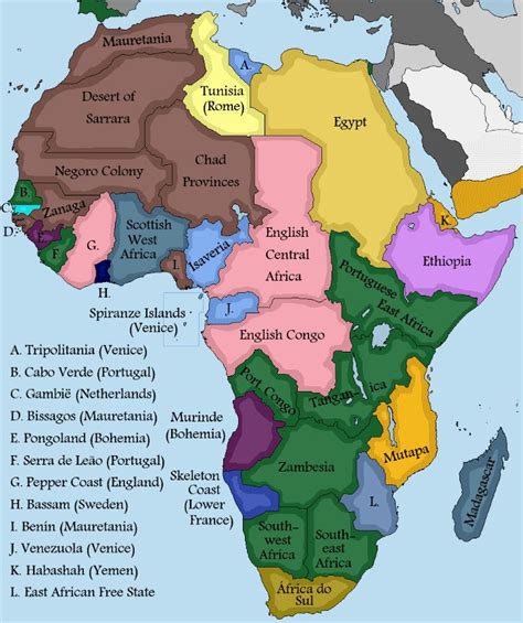 Political Map Of Africa 1900 - United States Map