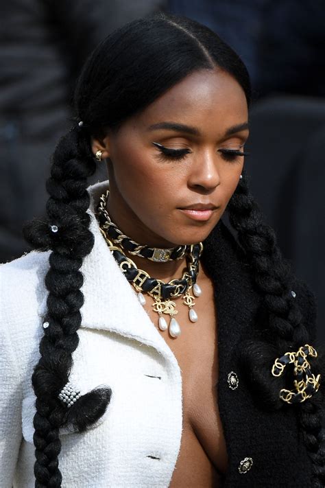 JANELLE MONAE at Chanel Fashion Show at PFW in Paris 03/03/2020 ...