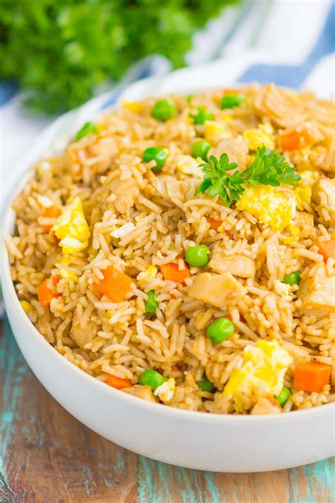 Instant Pot Chicken Fried Rice - Pumpkin 'N Spice