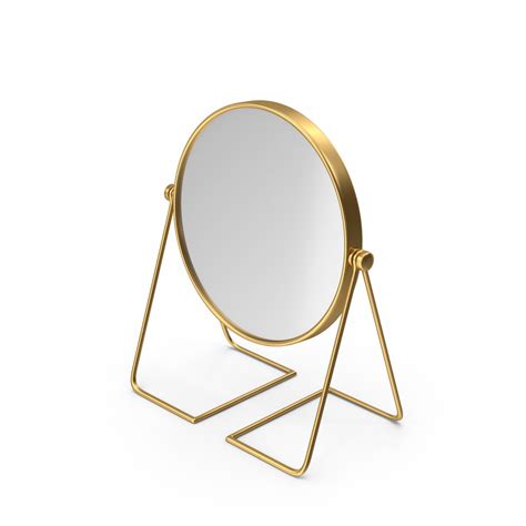 Gold Table Mirror 3D Model - TurboSquid 1903700