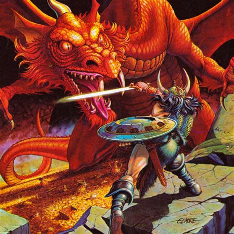 Vintage RPG | Dungeons and dragons art, Dungeons and dragons, Dragon art