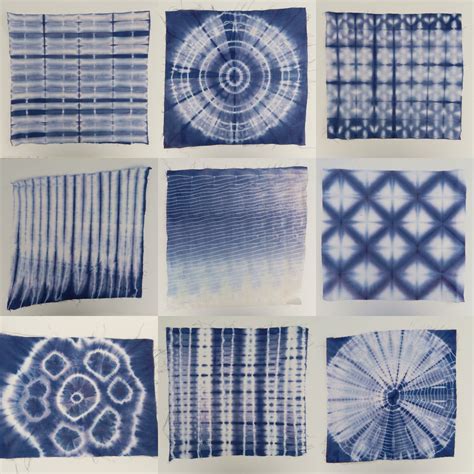 10 Shibori Swatches for DIY Fabric Crafts