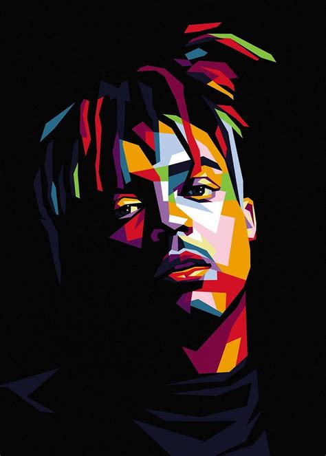 Juice wrld american rapper Pop Art Poster Print, juice wrld art HD ...